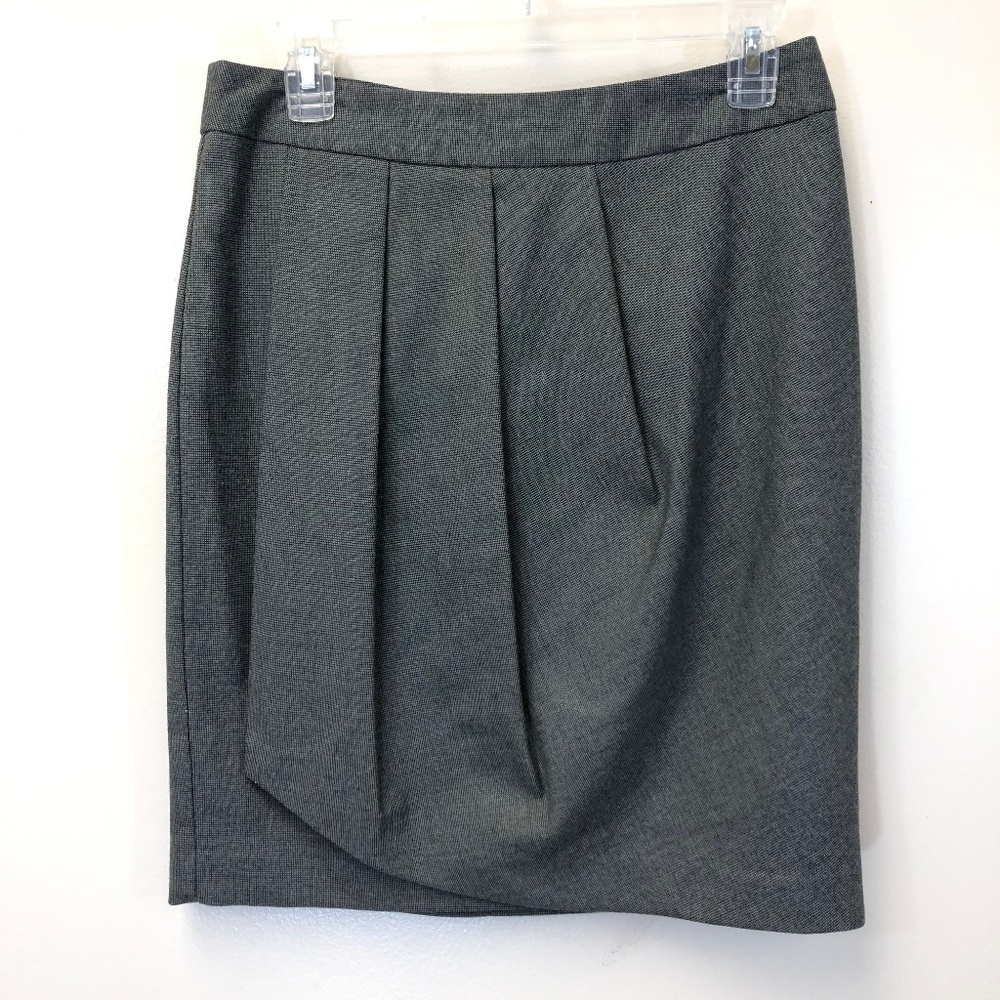 HALOGEN‎ Gray Pleated Mini Skirt - 6